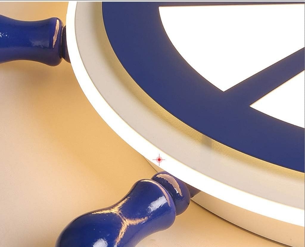 STER Lampa sufitowa NIEBIESKA POKÓJ DZIECKA MARYNARZ STATEK